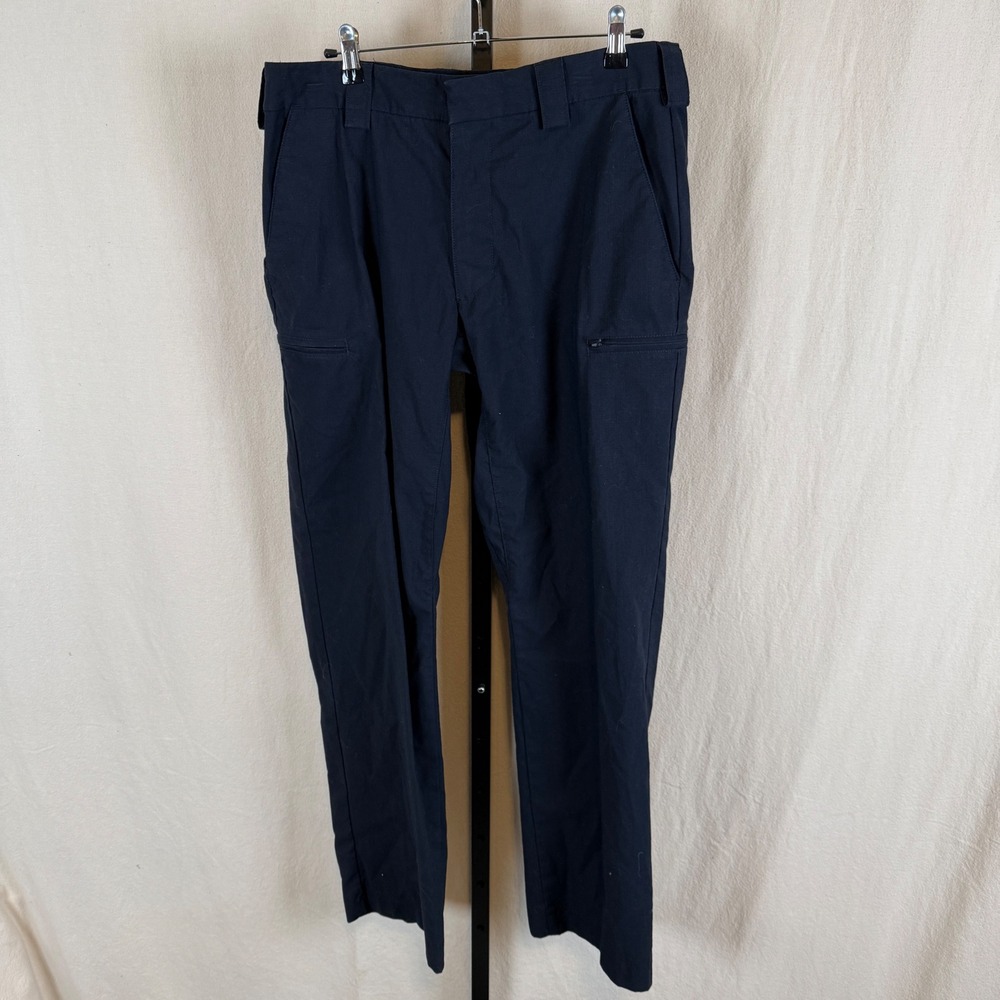 First Tactical Men V2 Tactical Pants Navy Blue Ripstop Cargo Trousers 34x31.5
